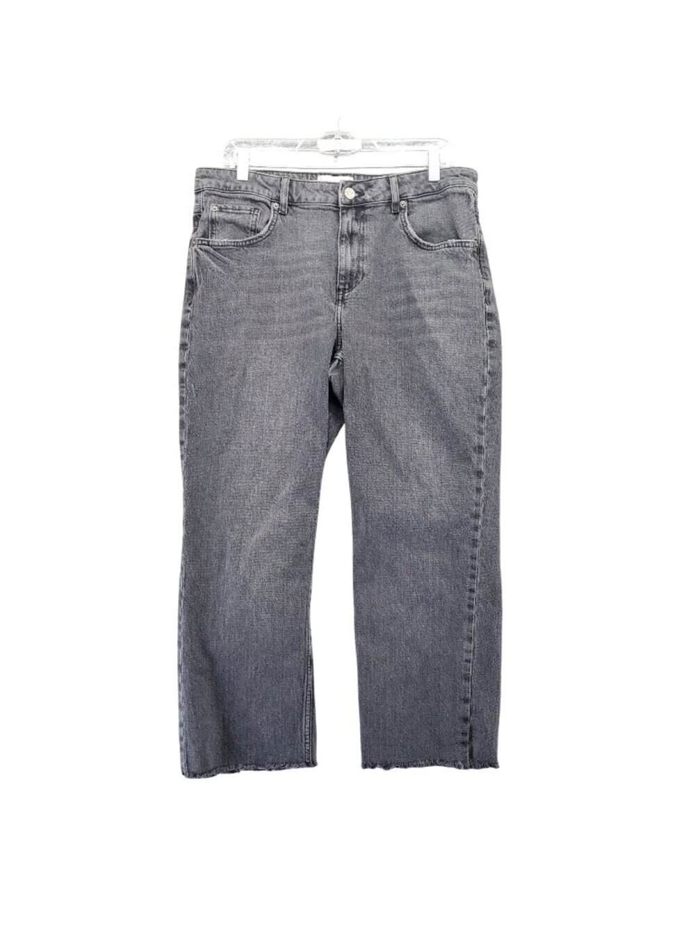 Urban Outfitters Jeans Womens 31 Gray Cropped Cowboy BDG *Read*
